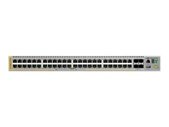 Allied Telesis AT x530L-52GTX - Switch L3 - Styrt - 48 x 10/100/1000 + 4 x 1 Gigabit / 10 Gigabit SFP+ (opplink) - rackmonterbar