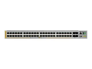 Allied Telesis AT x530L-52GTX - Switch - L3 Styrt - 48 x 10/100/1000 + 4 x 1 Gigabit / 10 Gigabit SFP+ (opplink) - rackmonterbar