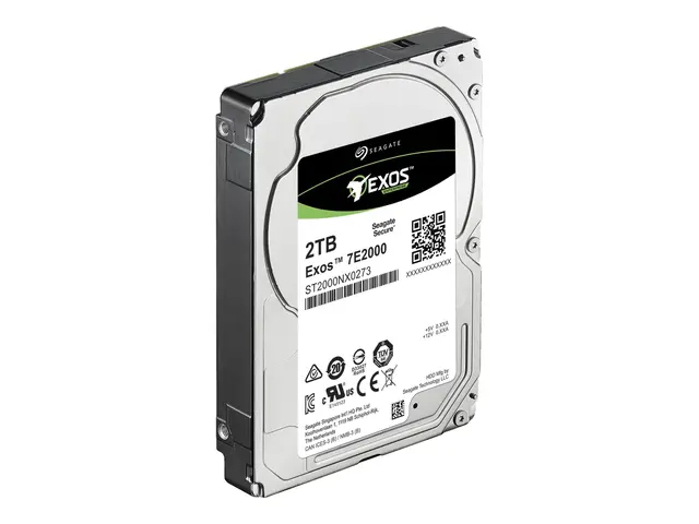 Seagate Exos 7E2000 ST2000NX0273 - Harddisk 2 TB intern 2.5" SFF S...