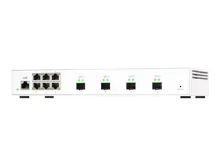 QNAP QSW-M2106-4S - Switch - Styrt 6 x 2.5GBase-T + 4 x 10Gb Ethernet SFP+ - stasjonær
