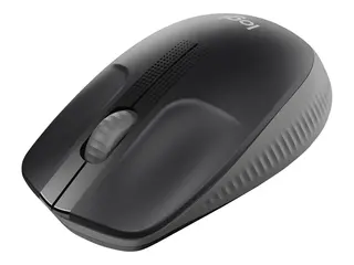 Logitech M190 - Mus - optisk - 3 knapper tr&#229;dl&#248;s - USB tr&#229;dl&#248;s mottaker - koksgr&#229;