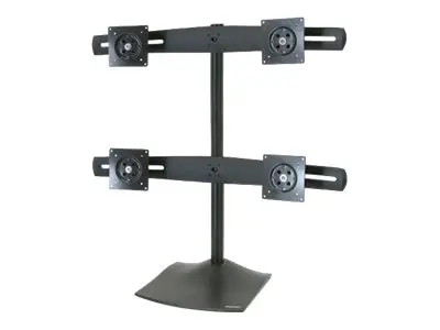 Ergotron DS100 Quad-Monitor Desk Stand - Stativ for 4 LCD-skjermer...