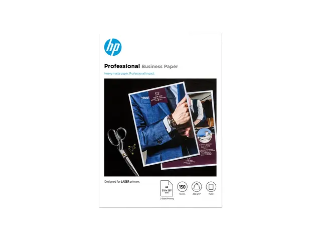HP Professional - Matt A4 (210 x 297 mm) 200 g/m² 150 ark fotopapi...