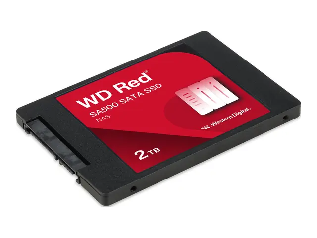 WD Red SA500 WDS200T2R0A - SSD 2 TB intern 2.5" SATA 6Gb/s