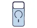 KEY Frosted Case IP17 Pro Max MagS Blue