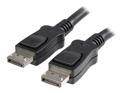 StarTech.com 0.5m Short DisplayPort 1.2 Cable with Latches 4k - Di...