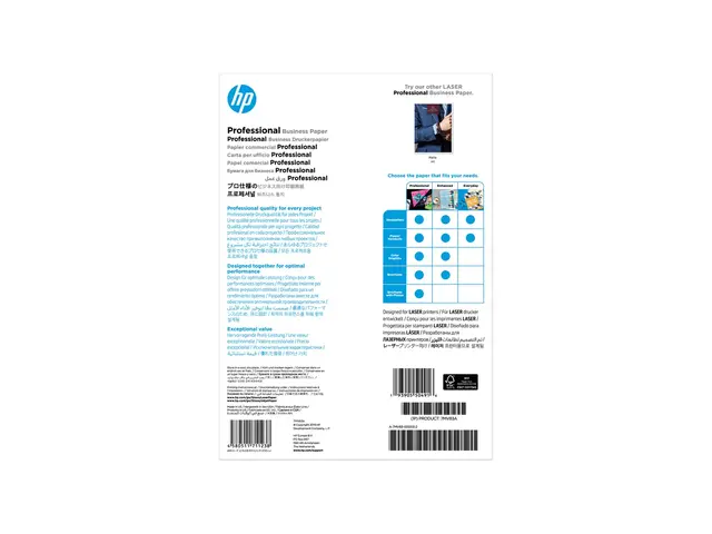 HP Professional Glossy Paper - Blank A4 (210 x 297 mm) 200 g/m² 15...