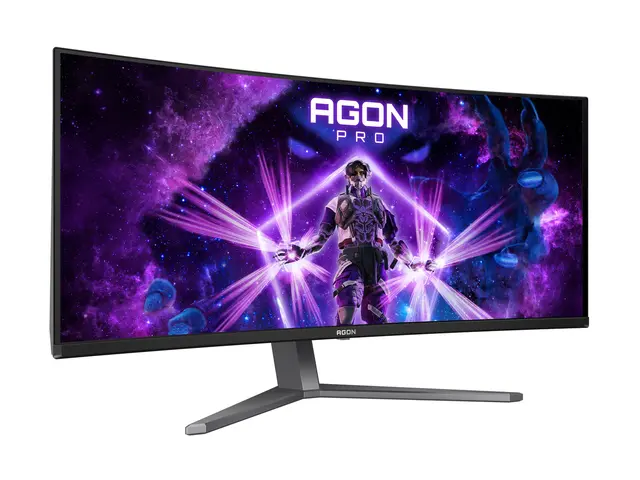 AOC AGON PRO AG346UCD - OLED-skjerm gaming kurvet 34" 3440 x 1440 ...