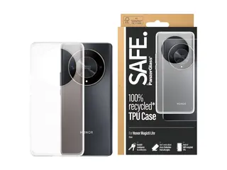 SAFE. by PanzerGlass - Baksidedeksel for mobiltelefon termoplast-polyuretan (TPU) - gjennomsiktig - for Honor Magic6 Lite