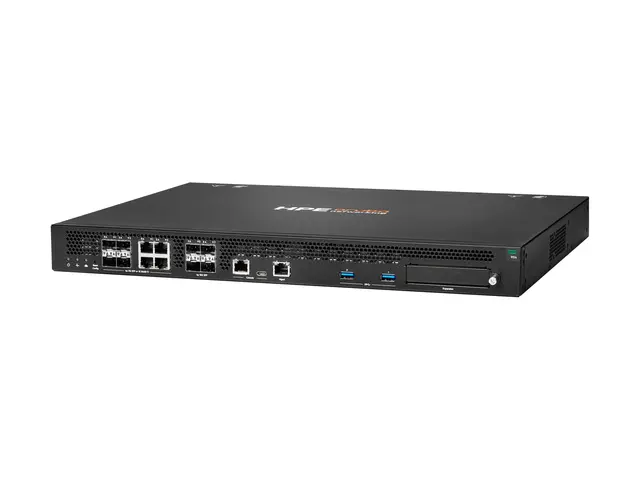 HPE Aruba 9114 - Gateway hybrid 8 porter rackmonterbar