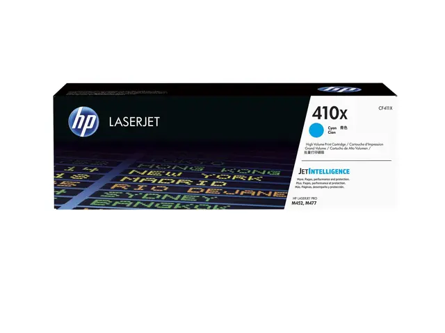HP 410X - Høy ytelse - cyan - original - LaserJet - tonerpatron (C...
