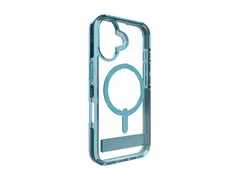 Zagg Santa Cruz Snap - Baksidedeksel for mobiltelefon MagSafe-samsvar - grafen - retrobl&#229; - for Apple iPhone 16