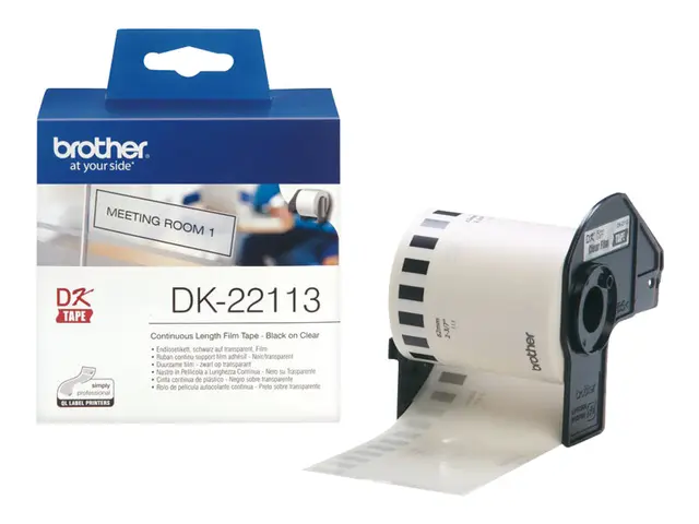 Brother DK-22113 - Blank Rull (6,2 cm x 15,2 m) film for QL-1050, ...