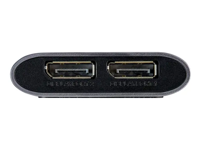 StarTech.com Thunderbolt 3 to Dual DisplayPort Adapter DP 1.4, 4K ...