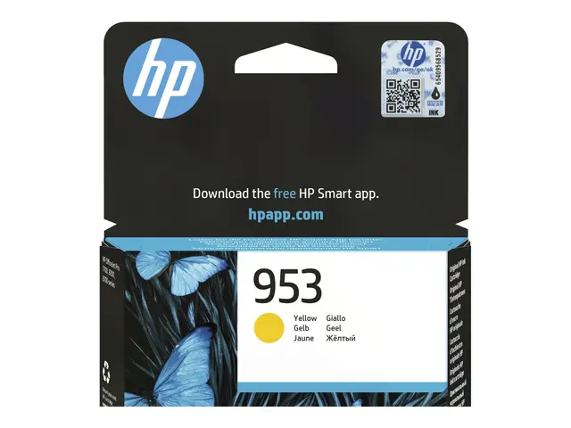 HP 953 - 9 ml - gul - original - blister - blekkpatron - for Offic...