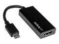 StarTech.com USB C to HDMI Adapter USB 3.1 Type C Converter - 4K 30Hz UHD - video adapter - HDMI / USB - 14.7 cm