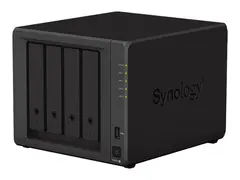 Synology Disk Station DS923+ - NAS-server 4 br&#248;nner - SATA 6Gb/s / eSATA - RAID 0, 1, JBOD, 5, 6, 10 - RAM 4 GB - Gigabit Ethernet - iSCSI st&#248;tte