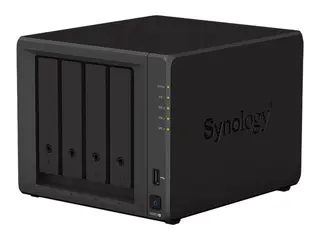 Synology Disk Station DS923+ - NAS-server 4 br&#248;nner - SATA 6Gb/s / eSATA - RAID 0, 1, JBOD, 5, 6, 10 - RAM 4 GB - Gigabit Ethernet - iSCSI st&#248;tte