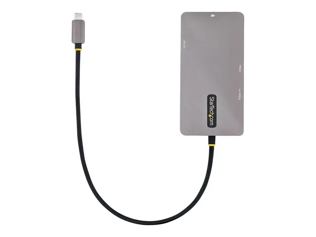 StarTech.com USB C Multiport Adapter, Dual HDMI Video, 4K 60Hz, 2-...