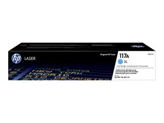 HP 117A - Cyan - original - tonerpatron (W2071A) for Color Laser 150a, 150nw, MFP 178nw, MFP 178nwg, MFP 179fnw, MFP 179fwg