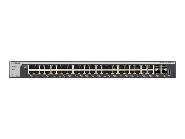 NETGEAR Smart XS748T - Switch - L3 Lite - smart - 44 x 10GBase-T +...