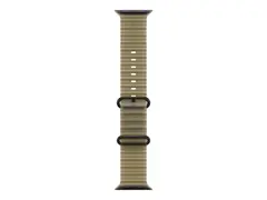 Apple - Bånd for smart armbåndsur - 49 mm, svart titanfinish 130 - 200 mm - translucent kelp, svart