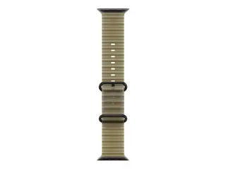 Apple - Bånd for smart armbåndsur - 49 mm, svart titanfinish 130 - 200 mm - translucent kelp, svart