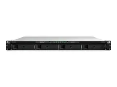 Synology RackStation RS826RP+ - NAS-server 4 brønner - kan monteres i rack - SATA 6Gb/s - RAID JBOD, 0, 1, 5, 6, 10 - RAM 4 GB - Gigabit Ethernet - iSCSI støtte - 1U