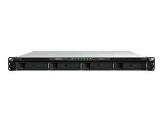 Synology RackStation RS826RP+ - NAS-server 4 brønner - kan monteres i rack - SATA 6Gb/s - RAID JBOD, 0, 1, 5, 6, 10 - RAM 4 GB - Gigabit Ethernet - iSCSI støtte - 1U