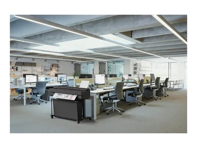 HP DesignJet T650 - 24" storformatsskriver farge ink-jet Rull A1 6...
