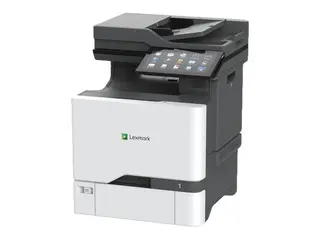 Lexmark CX735adse - Multifunksjonsskriver farge - laser - Legal (216 x 356 mm) (original) - A4/Legal (medie) - opp til 50 spm (kopiering) - opp til 50 spm (trykking) - 650 ark - 33.6 kbps - USB 2.0, Gigabit LAN, USB 2.0 vert