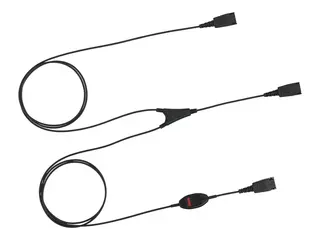 Jabra Supervisor Y-Cord - Hodetelefonsplitter Quick Disconnect til Quick Disconnect