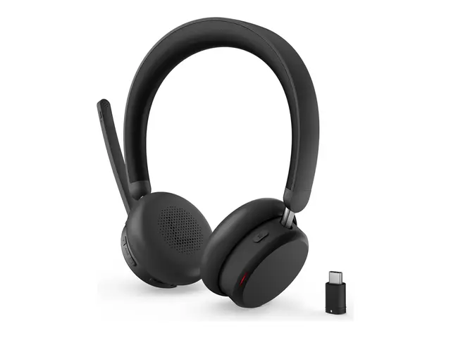 Lenovo 6550 - Hodesett on-ear Bluetooth trådløs aktiv støydemping ...