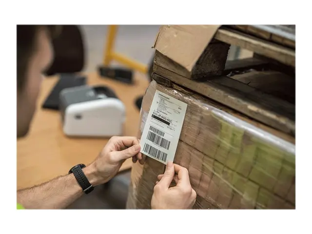 Brother - Hvit 102 x 152 mm 350 etikett(er) (1 rull(er) stanseskår...