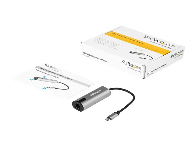 StarTech.com 2.5GbE USB C to Ethernet Adapter NBASE-T NIC, 3.0 Typ...