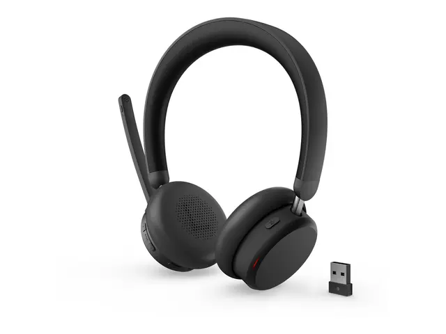 Lenovo 6550 - Hodesett on-ear Bluetooth trådløs aktiv støydemping ...