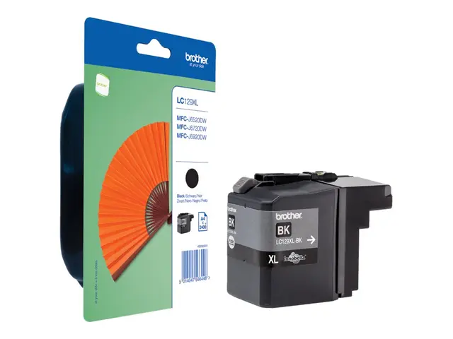 Brother LC129XLBK - Svart - original - blekkpatron - for Brother M...