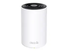 TP-Link Deco XE75 V1 - Wi-Fi-system (ruter) - inntil 2900 kvadratfot - maske 1GbE - Wi-Fi 6E - Multib&#229;nd