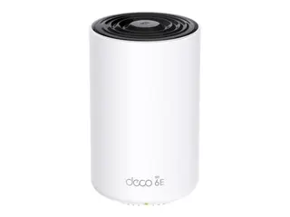 TP-Link Deco XE75 V1 - Wi-Fi-system (ruter) - inntil 2900 kvadratfot - maske 1GbE - Wi-Fi 6E - Multib&#229;nd
