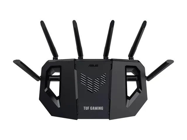 ASUS TUF Gaming BE6500 - Trådløs ruter 4-portssvitsj 1GbE, 2.5GbE ...