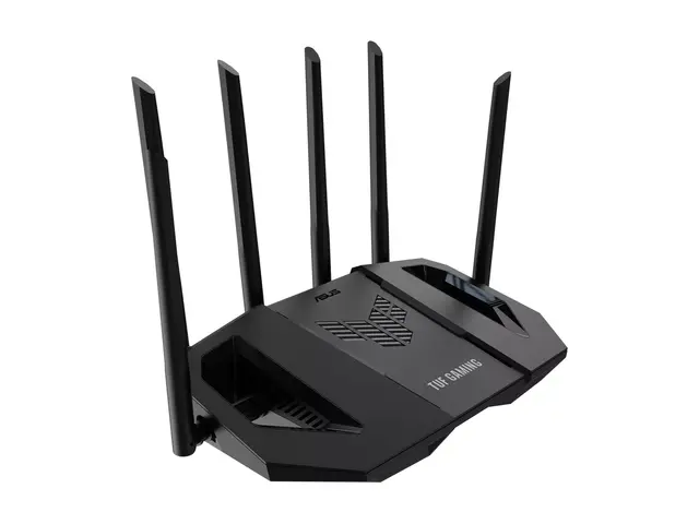 ASUS TUF Gaming BE6500 - Trådløs ruter 4-portssvitsj 1GbE, 2.5GbE ...
