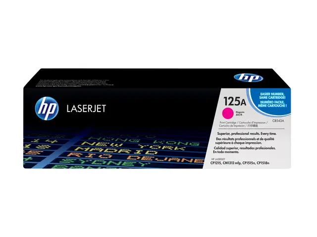 HP 125A - Magenta original LaserJet tonerpatron (CB543A) for Color...