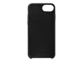 KEY - Baksidedeksel for mobiltelefon polykarbonat, termoplast-polyuretan (TPU) - svart - for Apple iPhone 6, 6s, 7, 8