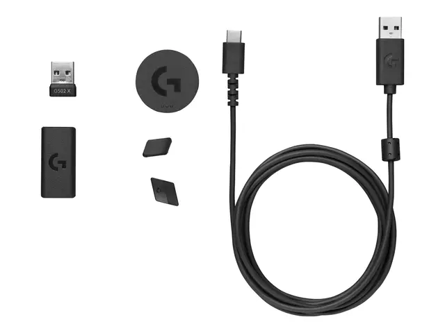 Logitech G G502 X LIGHTSPEED - Mus optisk 8 knapper trådløs 2.4 GH...