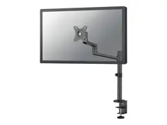 Neomounts DS60-425BL1 - Monteringssett (skrivebordsklemmemontering, skrivebordsmalje, VESA-adapterplate, skjermarm) helbevegelses justerbar arm - for LCD-skjerm - st&#229;l - svart - skjermst&#248;rrelse: 17&quot;-27&quot;