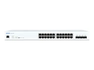 Sophos CS110-24FP - Switch - Styrt - 24 x 10/100/1000 (PoE+) + 4 x 1 Gigabit / 10 Gigabit SFP+ rackmonterbar - PoE+ (410 W) - med 3 years Switch Support and Services