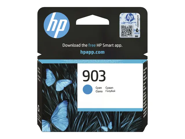 HP 903 - Cyan original blekkpatron for Officejet 69XX; Pro 69XX