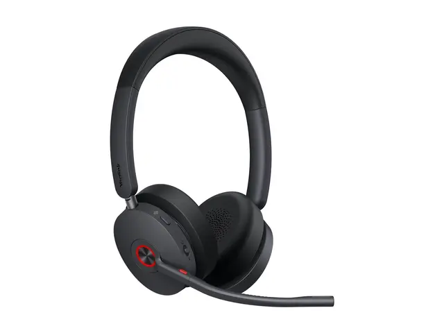 Yealink WH68 - Hodesett on-ear DECT / Bluetooth trådløs aktiv støy...