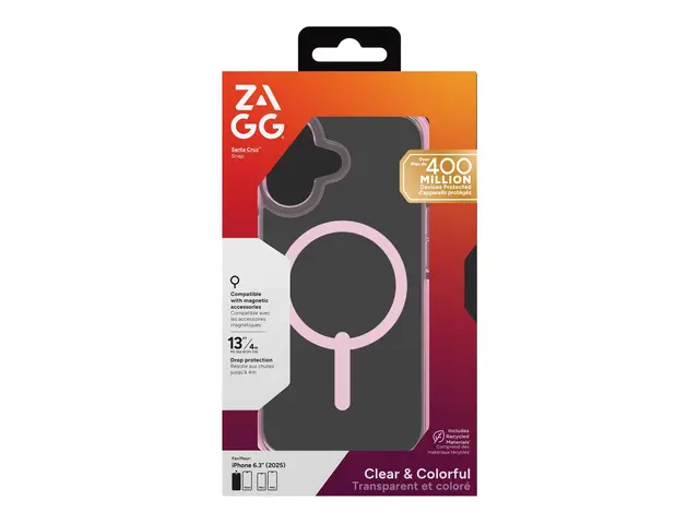 Zagg Santa Cruz Snap - Baksidedeksel for mobiltelefon MagSafe-sams...