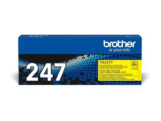 Brother TN247Y - Gul - original - tonerpatron for Brother DCP-L3510, L3517, L3550, HL-L3270, L3290, MFC-L3710, L3730, L3750, L3770